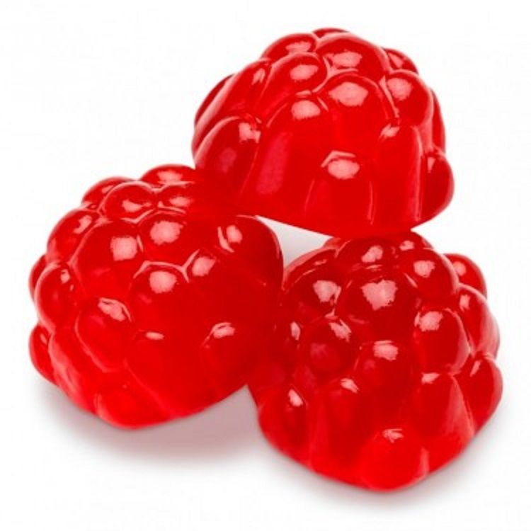 Albanese Ripe Red Rasberry Gummies ~ 5lb Bag