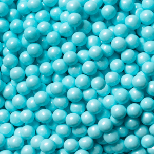 Pearl Blue Candy Beads ~ 2lbs.    