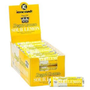 Regal Crown Sour Lemon Candy 24 Count