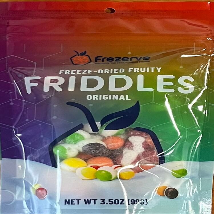 Original Friddles Freeze Dried Candy. Freeze dried Skittles with a ...