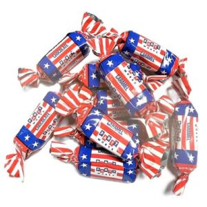 Party Works Patriotic Chocolate Caramel