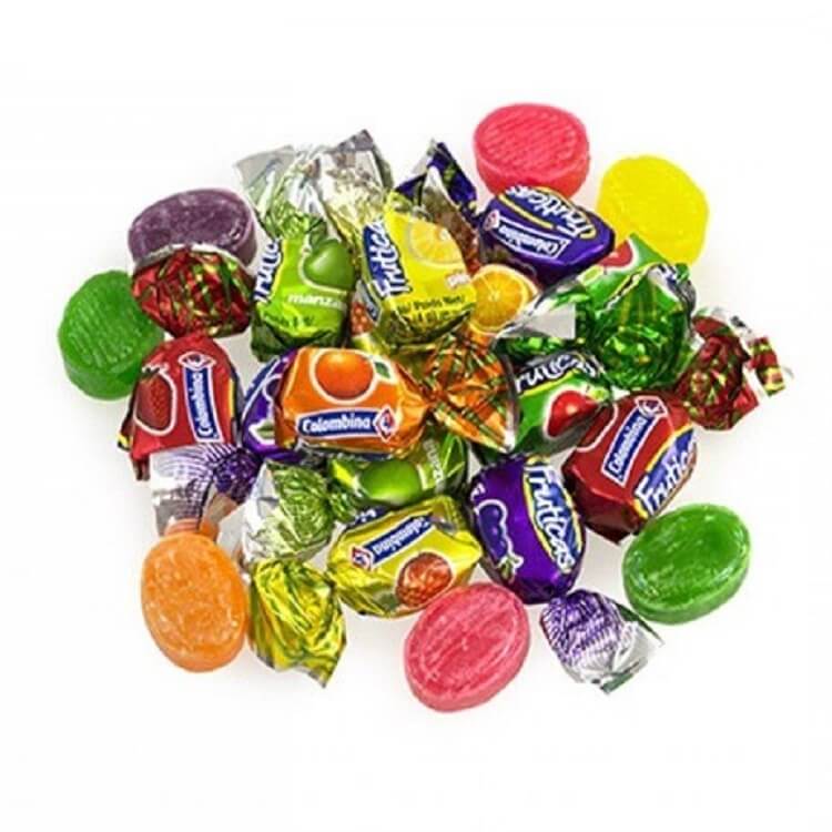 Fruit Filled Hard Candy | Arcor Assorted Fruit Candies | Sweet