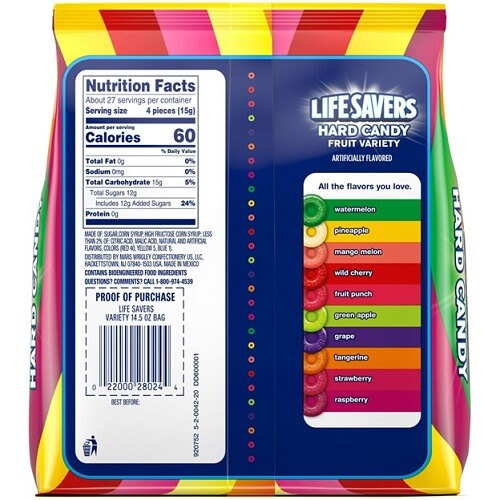 LifeSavers Fruit Variety-14.5oz Bag