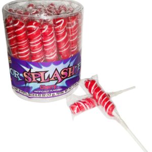 Albert's Cherry Twist Pops ~ 30ct.  