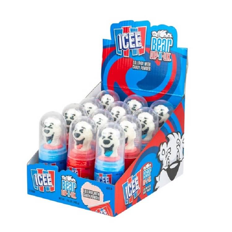 Icee Bear Dip n Lik Candy