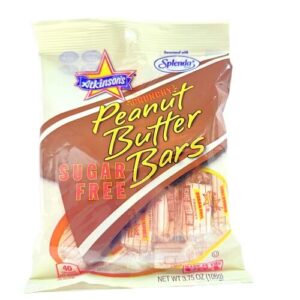 Atkinson Sugar Free Peanut Butter Bars-12-3.75oz Bags