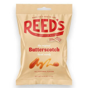 Reed's Butterscotch~12-6.5oz Peg Bag