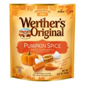 Werther's Pumpkin Spice Soft Caramels-8.57 Ounce